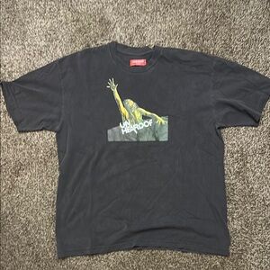 Unheardof faded black zombie tee